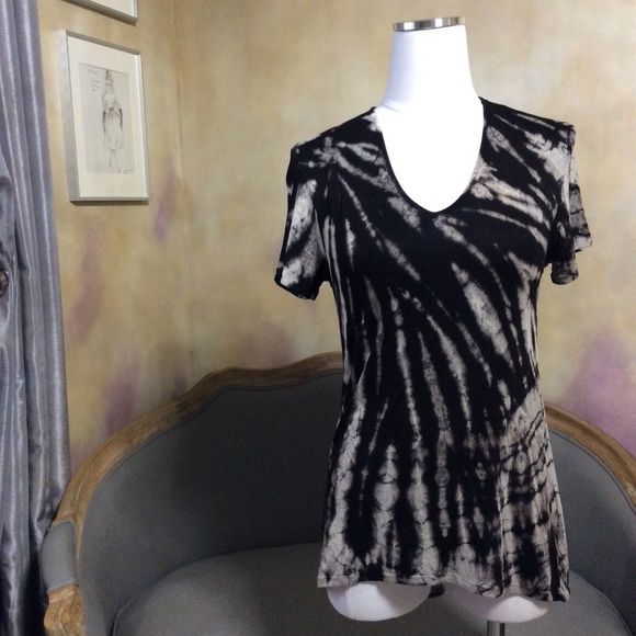 Luxury tie dye longline tee, size S, like new! - Picture 3 of 7